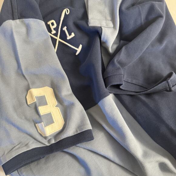 Polo Ralph Lauren Men's Large Navy/Blue Polo Shirts MSRP $138 - Picture 7 of 10